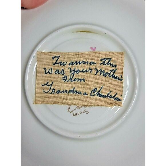 VANDERWOOD Bone China Floral TEA CUP & SAUCER Vintage Gold Edge Detailing - Picture 4 of 6